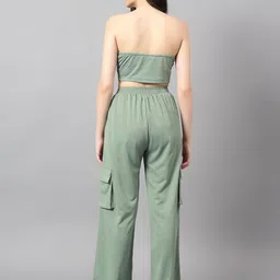 Stylecast X Kotty Strapless Sleeveless Top With Trousers Co-Ords image 2