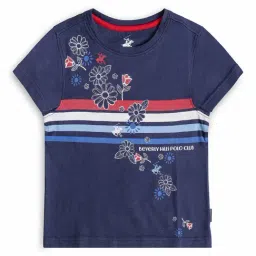 Beverly Hills Polo Club Kids Navy Printed Tee-picture-15