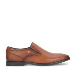 Hush Puppies by Bata Men's ADAM E 24 Tan Loafers-picture-34