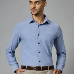 Louis Stitch Blue Regular Fit Shirt-picture-15