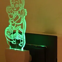 1ST TIME Red & White Printed Acrylic Traditional Abstract Shaped Shaped Wall Lamp-picture-32