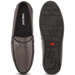 Prolific Men's Brown Formal Loafers image 4