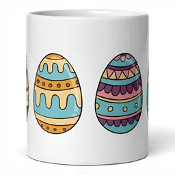 Mr UVD White & Pink Graphic Printed Ceramic Matte Mug 350 ml image 5