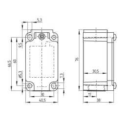 Schmersal Metal Enclosure M20x1.5 Screw Terminals Position Switch with Safety Function, Z4V7H 335-11Z-M20-RMS image 2