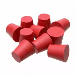 Supertek Solid Rubber Stopper Number 2, Base Dia 13 mm, Top Dia 16.5 mm, CH12500/5 (Pack of 10) image 2
