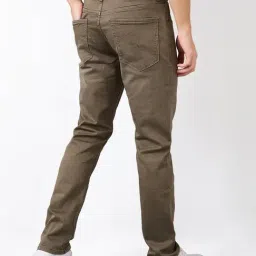 Spykar Men Regular Fit Mid Rise Cotton Casual Jeans image 4