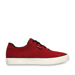 Skechers Men's SKECHERS SC MONSTER - BRONLY Burgundy  Casual Lace Up Shoe image 1