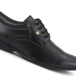 Fortune by Liberty Men's ROBERT-2 Black Derby Shoes image 4