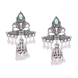 Brado Jewellery Contemporary Jhumkas Earrings image 4
