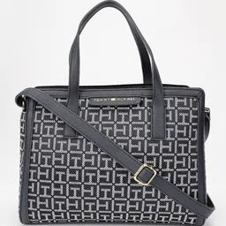 Tommy Hilfiger Women Printed Oversized Structured Handheld Bag-picture-53