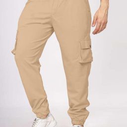 moda rapido Monte Rapido Men Cotton Cargo Joggers-picture-14