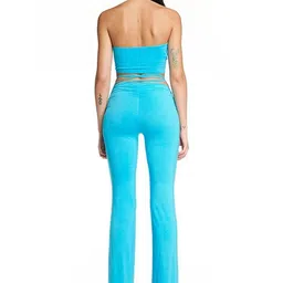 LULU & SKY Halter Neck Top With Trousers image 2