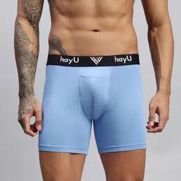 HAYU Men Pack Of 2 Solid Mid Rise Trunks image 2