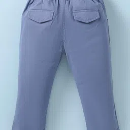 ToffyHouse Chambray Woven Full Sleeves Printed Party Shirt & Trouser With Bow & Suspender - Pink image 5