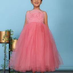 Toy Balloon kids Girls Fit & Flare Maxi Dress-image-60