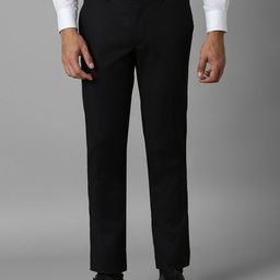 Louis Philippe Men Slim Fit Formal Trousers-picture-6