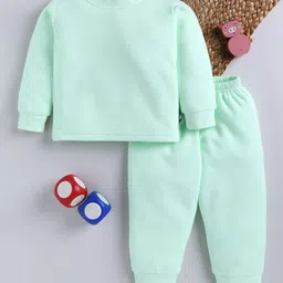 YK X Tinyo Infant Girls Pure Wool Sweatshirt with Joggers-picture-43