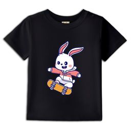 BLUSHES Kids Graphic Printed Round Neck Cotton T-shirt-picture-1