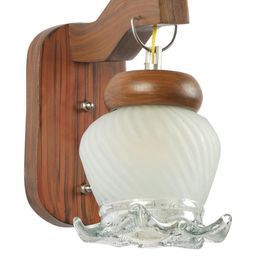 Somil Premium Designer Glass Wall / Night Lamp Elegant & Stylish Dcor Accent for Modern Interiors, color- White, Size:- 17 X 25 X 24 CM-picture-8