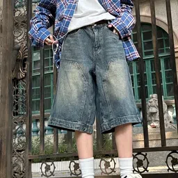 StyleCast Men High-Rise Denim Shorts-picture-12