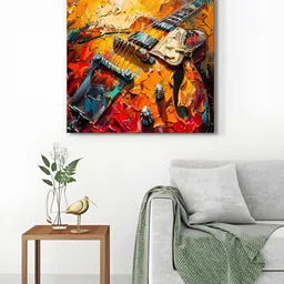 999Store Brown & Blue 1 Piece Canvas Other Wall Paintings-picture-25
