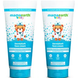 Mamaearth Baby DermaSoft Face Cream - 80 g - pack of 2-image-95