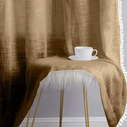THE LINEN COMPANY Pack Of 2 Sheer Door Curtains-image-15
