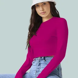 Dream Beauty Fashion Women Fitted Crop Top image 5
