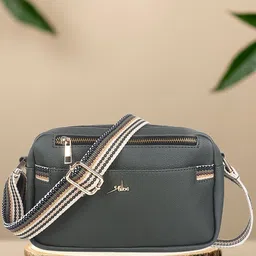 yelloe Sling Bag with Tasselled-picture-36