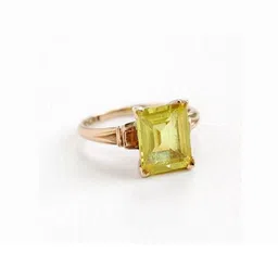 RAVIOUR LIFESTYLE Gold-Plated & Yellow Alloy Pearls Finger Ring-image-16