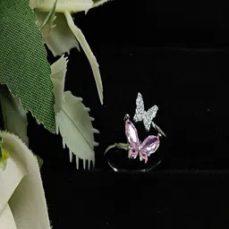 NIPSTec Stone-Studded Adjustable Finger Ring image 3