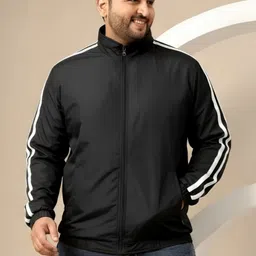 MAYKR Men Colourblocked Lightweight Sporty Jacket image 3