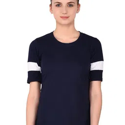 BEYOU FASHION Women Applique Slim Fit T-shirt-image-42