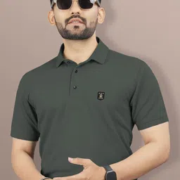 VeBNoR Polo Collar Short Sleeves T-shirt-picture-39