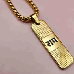 Jemeefly Gold-Plated Contemporary Pendant with Chain image 3