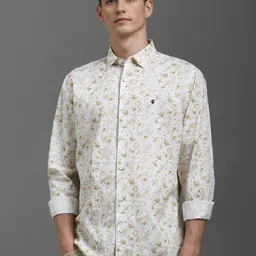 Louis Philippe Jeans Men Slim Fit Floral Opaque Printed Casual Shirt-picture-30