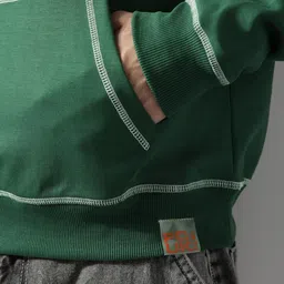 FCUK Embroidered Hooded Sweatshirt image 5