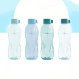 TUPPERWARE Set of 4 Plastic Solid Water Bottle image 2