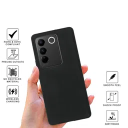 SPRIG Solid Printed Back Case Mobile Accessories image 4