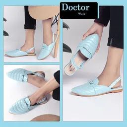 duosoft DOCTOR WALK Women Mules Flats image 2