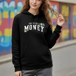SZN Women Printed Hooded Sweatshirt-picture-43