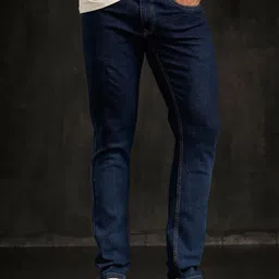 WROGN Men Comfort Slim Fit Mid-Rise Light Fade Jeans-picture-45