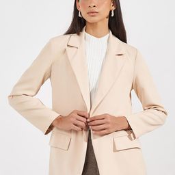 Styli Notched Lapel Single Breasted Blazers-picture-43