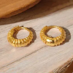 SHREE KRISHNA SHOPPING Gold-Plated Brass Earrings-picture-14