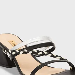 Sole To Soul Embellished Block Sandals image 2