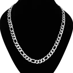 Heer Collection Unisex Silver-Plated Chain image 2