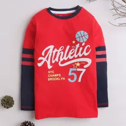 3PIN Boys Typography Printed T-shirt image 4