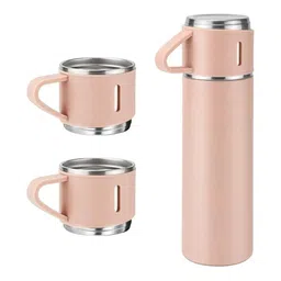 Style Homez Pink Single Stainless Steel Solid Double Wall Vacuum Water Bottle-picture-16