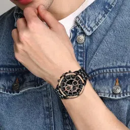 SZN Women Dial & Straps Analogue Watch Copper Chrono33329003 image 2