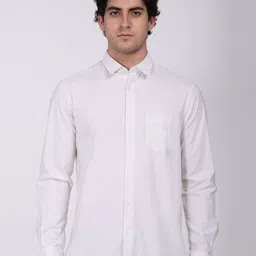 Indian Terrain Men Classic Slim Fit Opaque Casual Shirt-picture-52